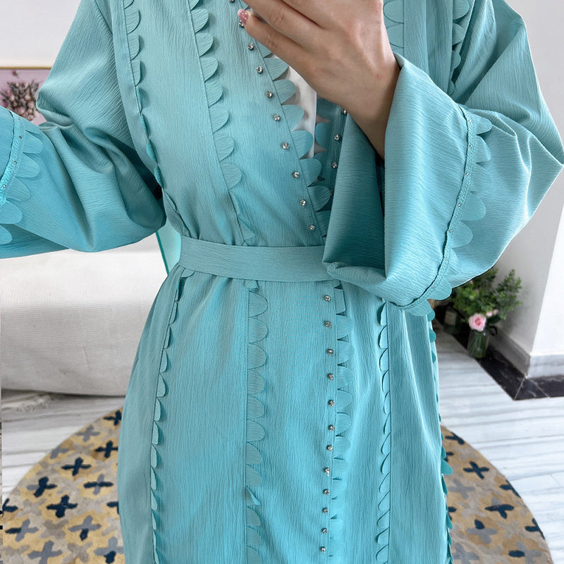 Women’s Fashion Hijab Robe Cardigan Style Long Dress