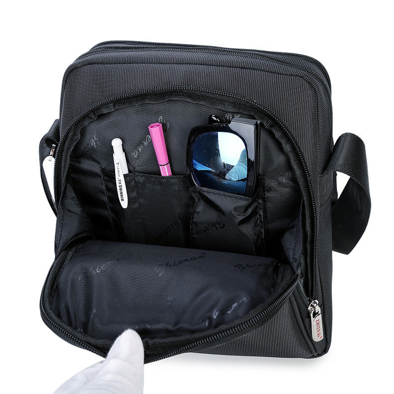 Men’s Oxford Cloth Business Messenger Bag Fashion Shoulder Handbag