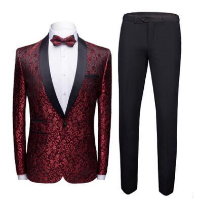 Men’s Wedding Suit Set Formal Dress Outfit