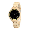 Men’s Wooden Watch Business Casual Natural Wood Timepiece