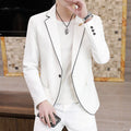 Men’s Slim Fit Korean Style Suit Modern Tailored Design