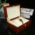 Custom Wooden Watch and Jewelry Storage Box with Premium Packaging