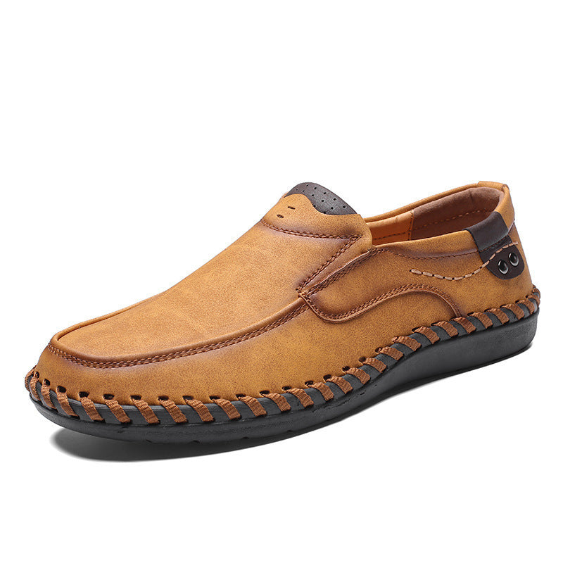 Handmade Casual Leather Shoes for Business and Daily Wear