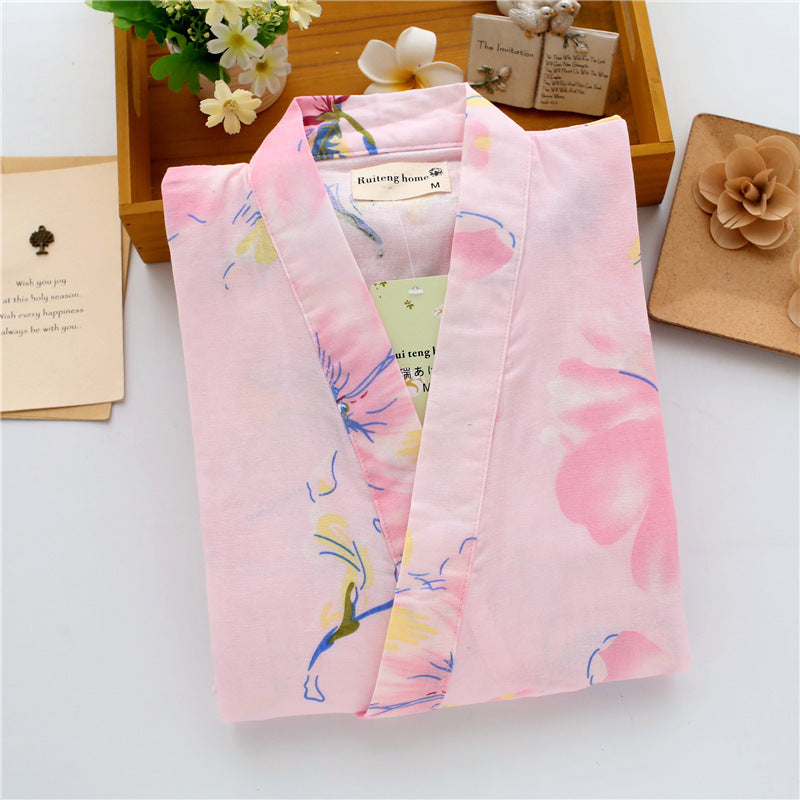 Lightweight Summer to Autumn Pajamas Comfortable Workwear Set