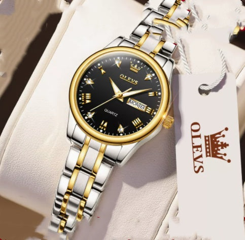 Minimalist Light Luxury Watch Waterproof Elegant Fashion Design