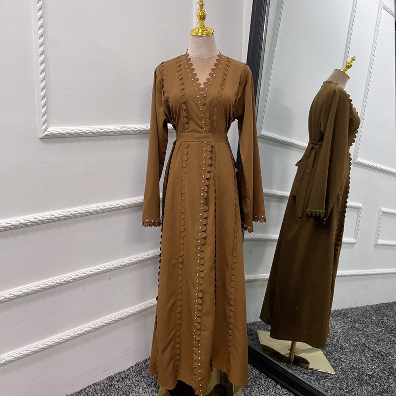 Women’s Fashion Hijab Robe Cardigan Style Long Dress