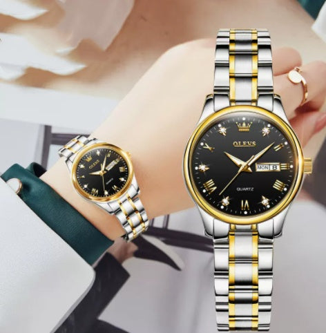 Minimalist Light Luxury Watch Waterproof Elegant Fashion Design