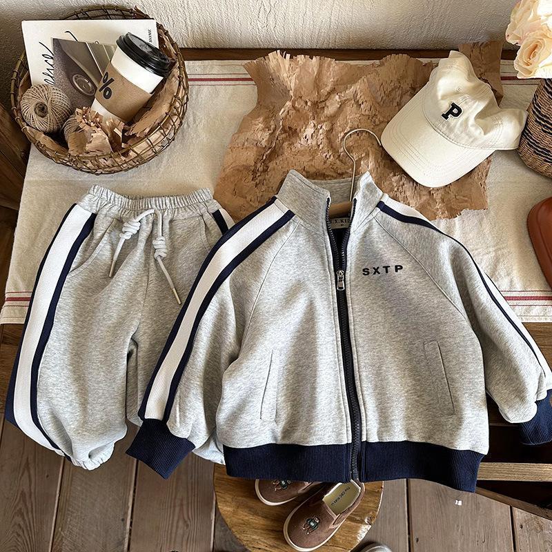 Boys Spring Season Clothing Set Lightweight Casual Outfit