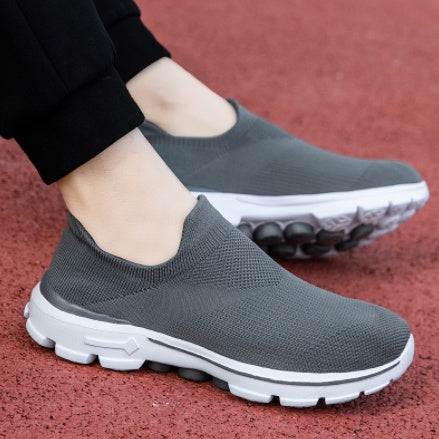 Lightweight Spring Summer Fabric Shoes for Elderly Comfort