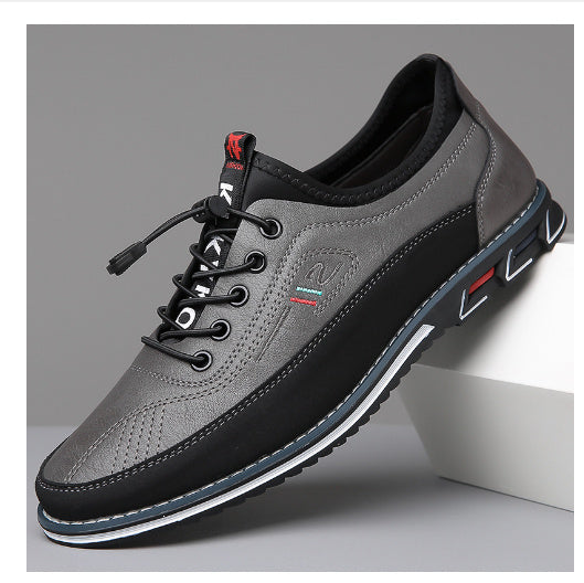 Handmade Leisure Leather Shoes Versatile Modern Fashion Style