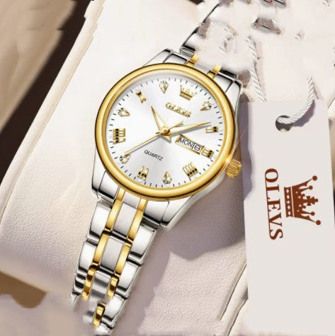 Minimalist Light Luxury Watch Waterproof Elegant Fashion Design