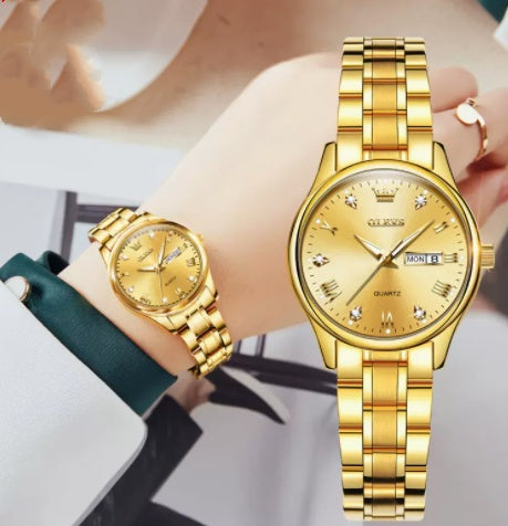 Minimalist Light Luxury Watch Waterproof Elegant Fashion Design