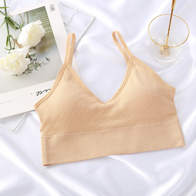 Women’s Seamless Underwear Style Crop Tops Comfortable Fit