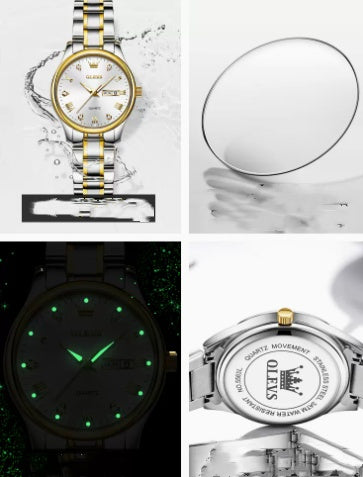 Minimalist Light Luxury Watch Waterproof Elegant Fashion Design